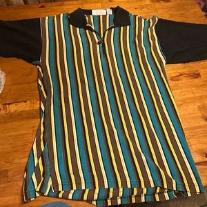 Striped Multicolor Polo Shirt